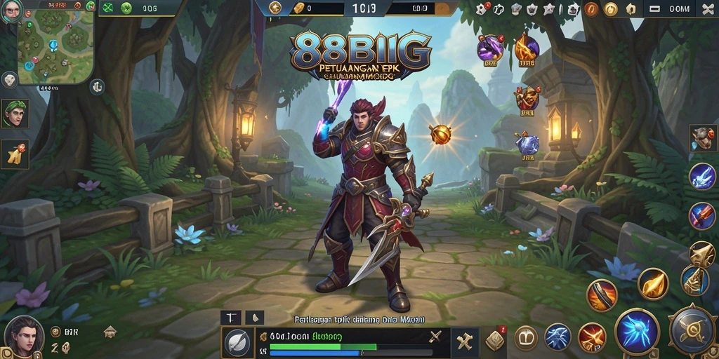 Tampilan luar biasa dari gameplay MMORPG 88BIG yang mengajak petualangan seru.