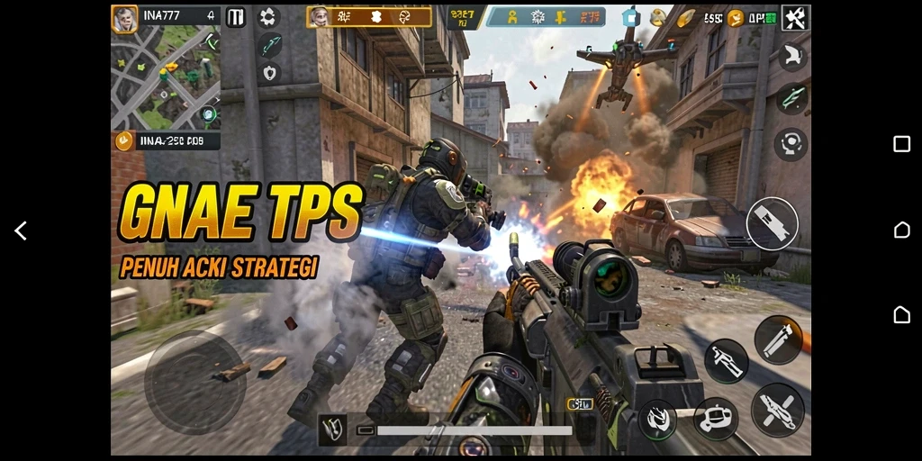 Screenshot gameplay INA777 yang penuh aksi dan strategi.
