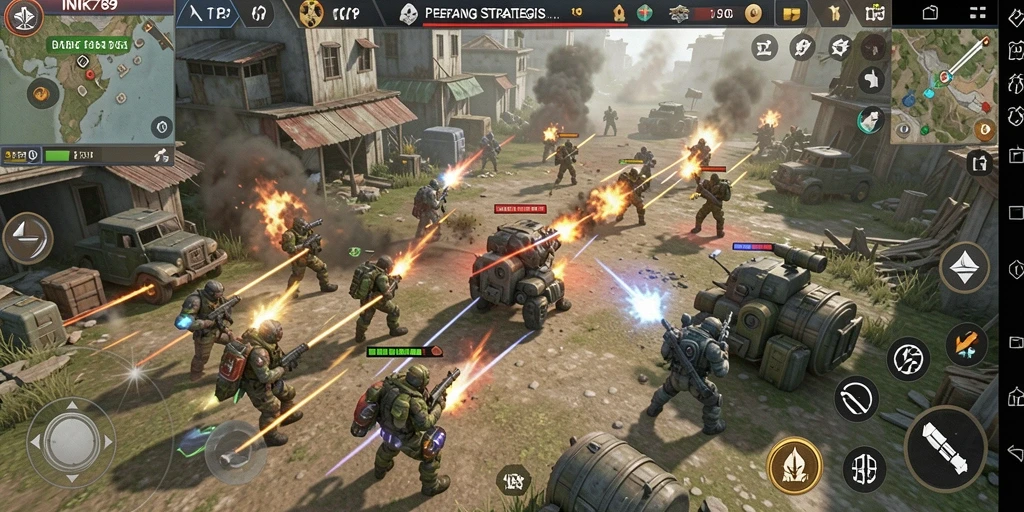 Tampilan gameplay TPS yang seru dan mendebarkan.