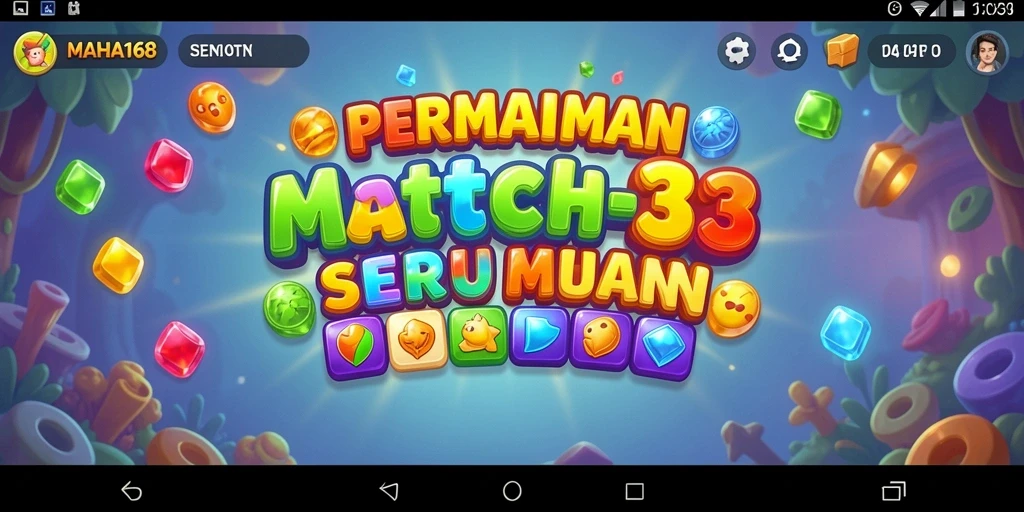 Tampilan gameplay seru dan penuh warna di MAHA168.