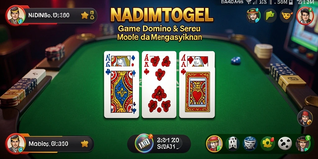Tampilan gameplay seru dari NADIMTOGEL dengan efek visual yang menakjubkan.
