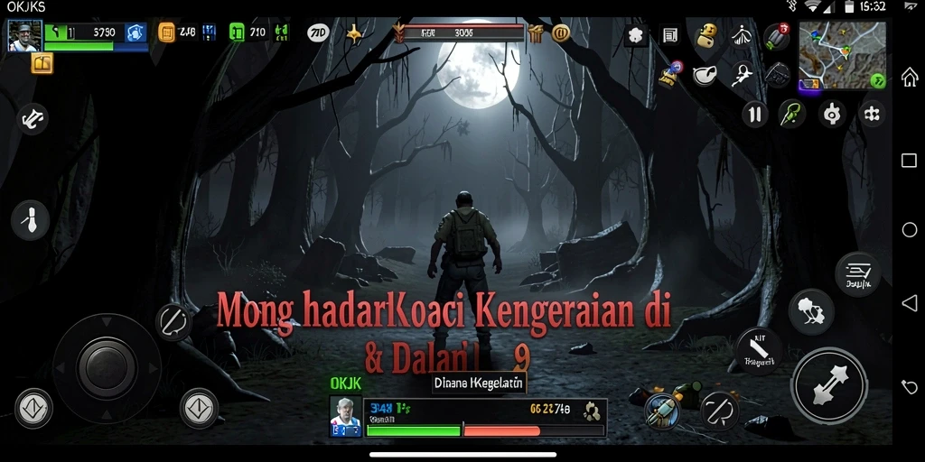 Menampilkan gameplay menegangkan dari OKJK dengan suasana horror yang mencekam.