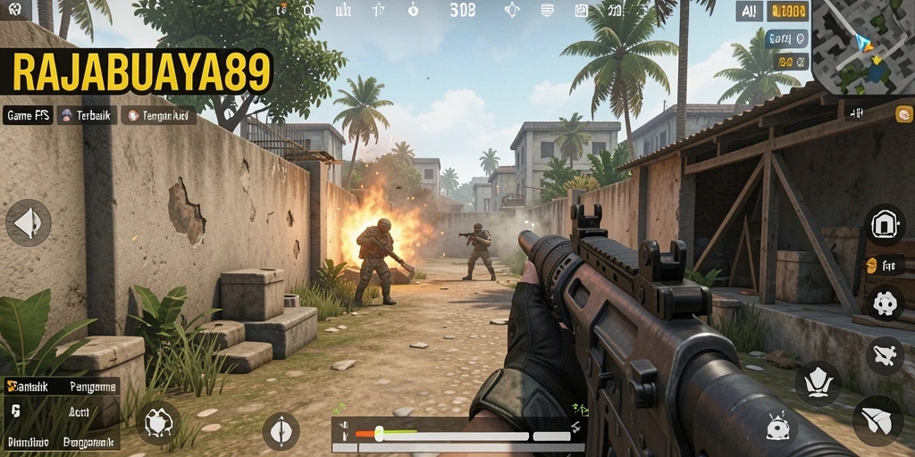 Tampilan gameplay RAJABUAYA89 yang mendebarkan dan realistis.