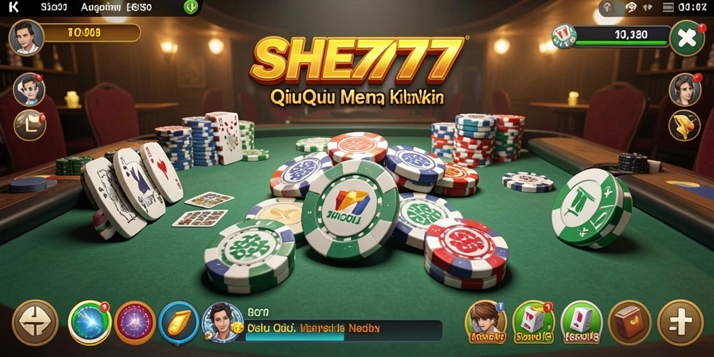 Tampilan gameplay QiuQiu yang menarik dan penuh aksi.