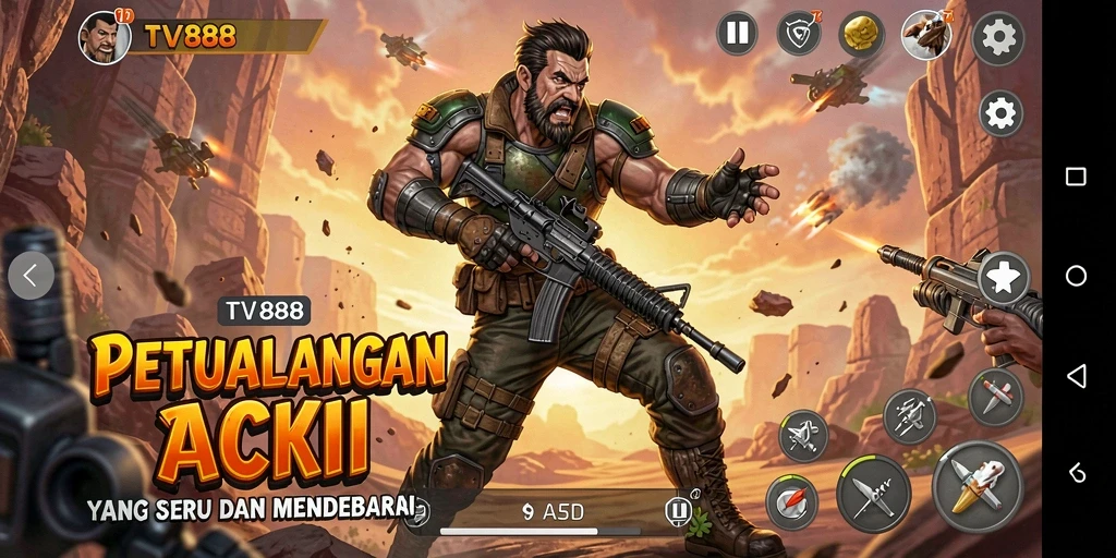 Tangkapan layar menampilkan aksi pertempuran seru dalam game ARPG.