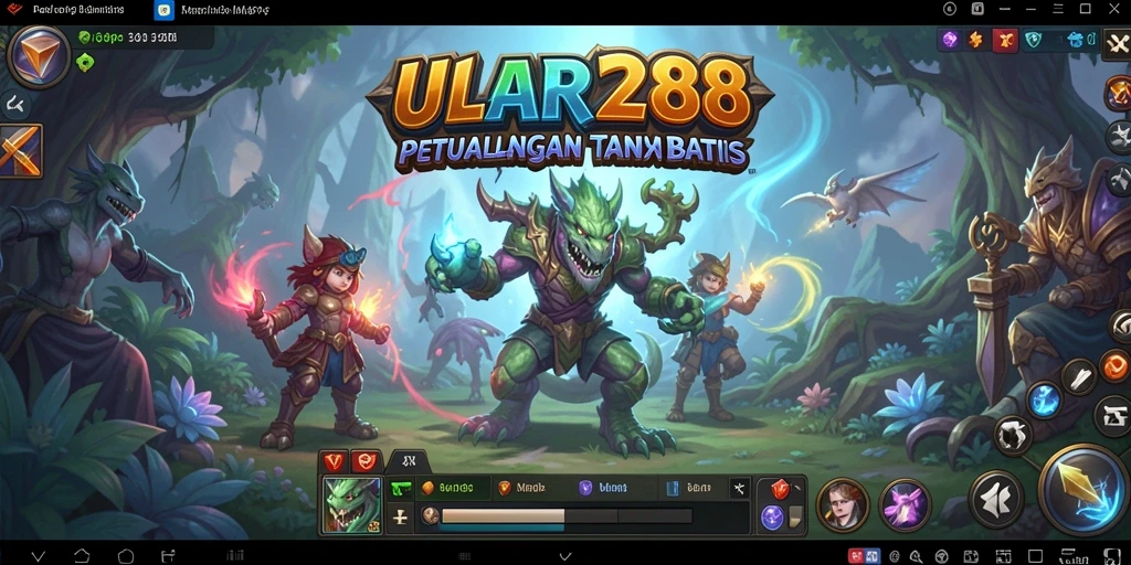 Tampilan gameplay seru dari petualangan epic di ULAR288.