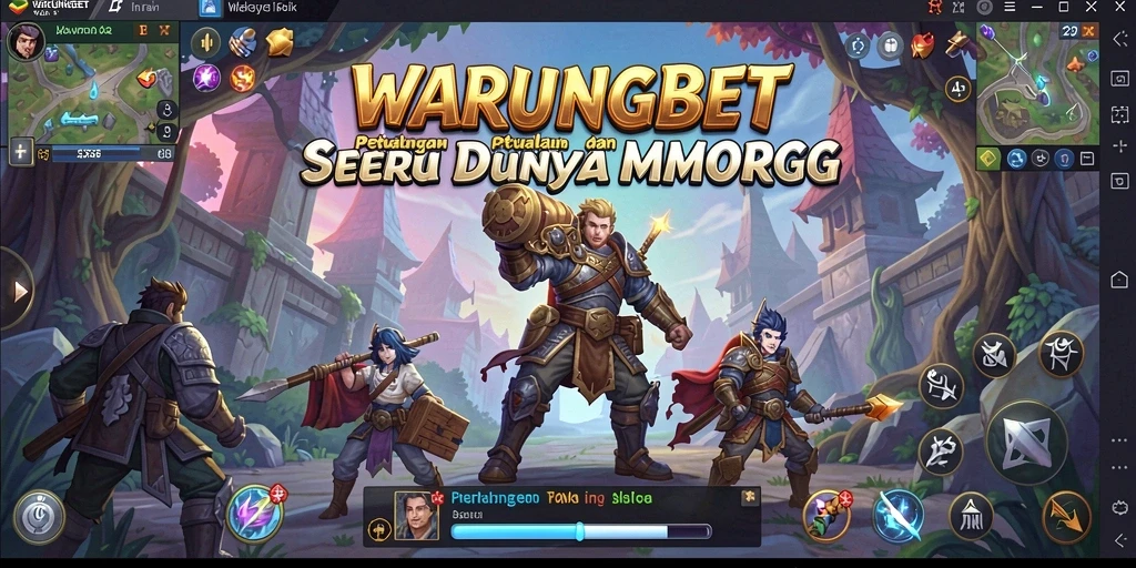 Gameplay seru dalam dunia MMORPG WARUNGBET.